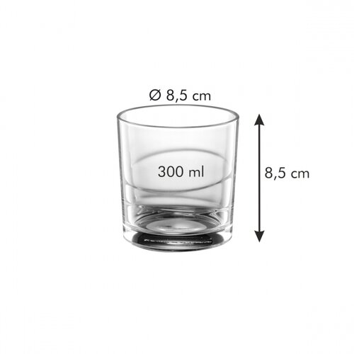 Tescoma myDRINK üveg whisky-spohár készlet, 300 ml, 6 db-os