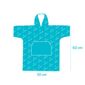 Towee Poncho copii surf Double, verde, 50 x 60 cm