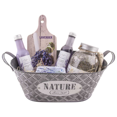 Bohemia Gifts Kosmetischer Geschenkkorb Lavendel