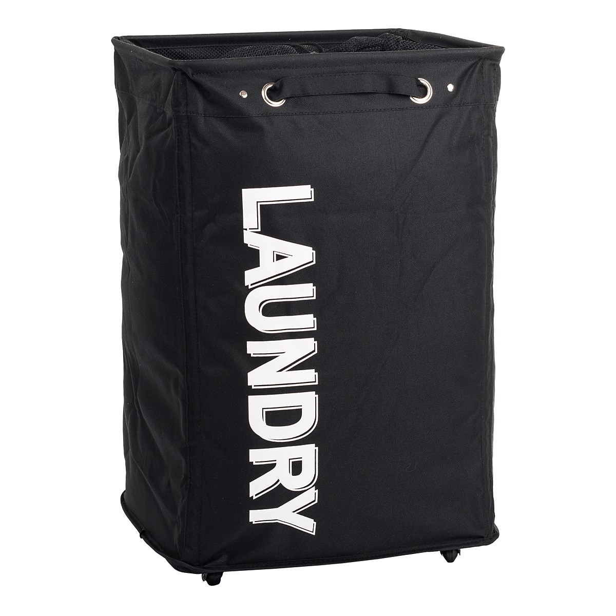 Kôš na špinavú bielizeň, čierna