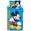 Lenjerie de pat pentru copii Mickey Mouse  2016 albastru, 140 x 200 cm, 70 x 90 cm