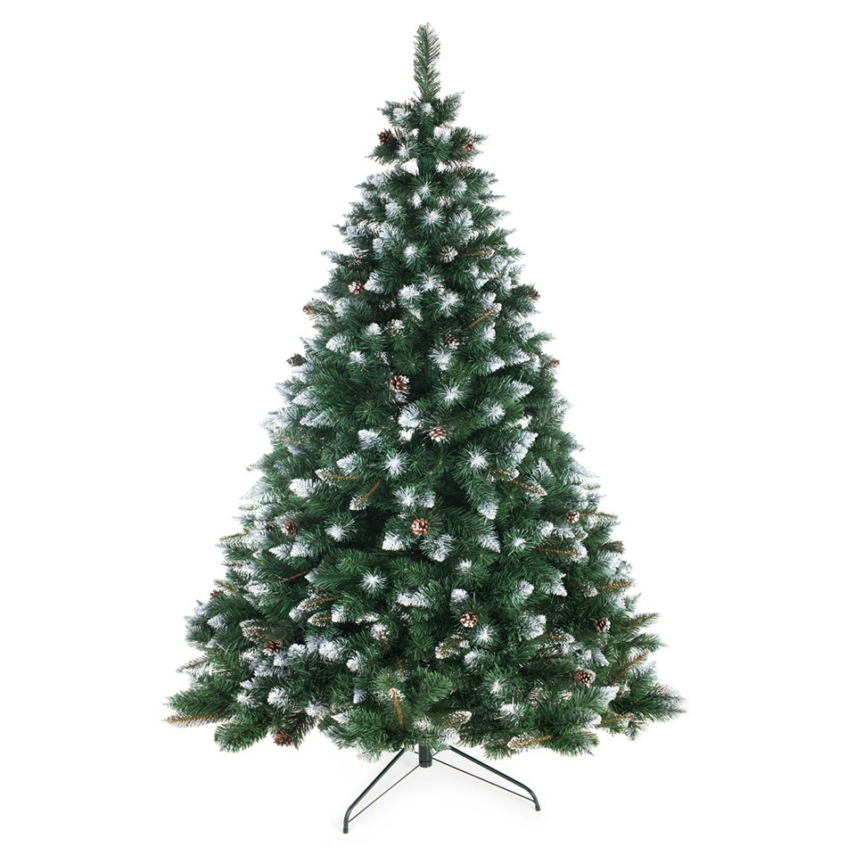 AmeliaHome karácsonyfa Fenyőfa fenyőtobozokkalLemmy, 120 cm, 120 cm