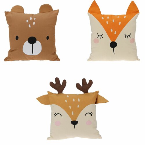 Hatu Дитяча подушка Forest, лисиця, 40 х 40 см, бавовна