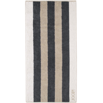 JOOP! Ręcznik Gala Stripes Stein, 50 x 100 cm