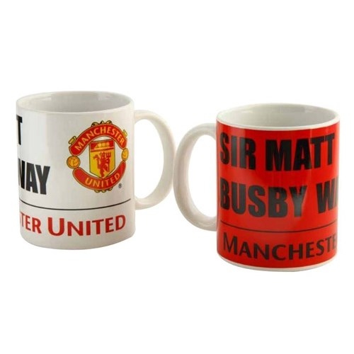 FC Manchester United Keramické hrnčeky 350 ml, 2 ks