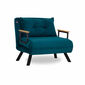 Fotoliu Sando Single Petrol Green