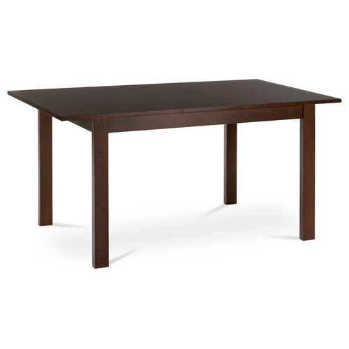 Összecsukható étkezőasztal 120-150 x 80 cm, diófa