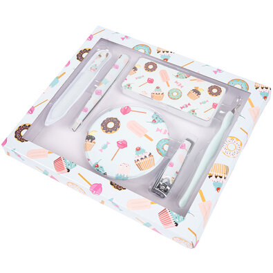 6dielna sada na manikúru Zmrzlina, 19 x 16 x 2 cm