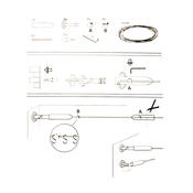Set cablu extensibil Race crom, 5 m