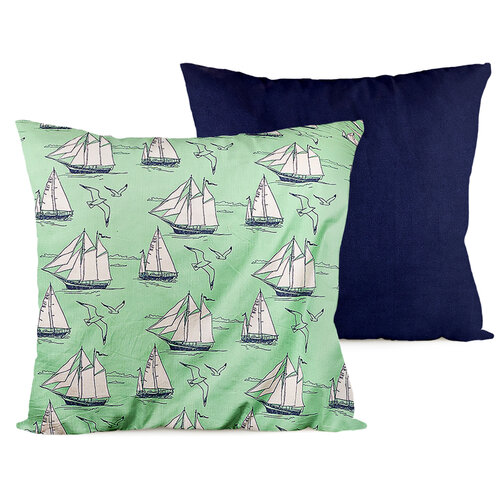 4Home Kissenbezug Sail,40 x 40 cm, 2er-Set
