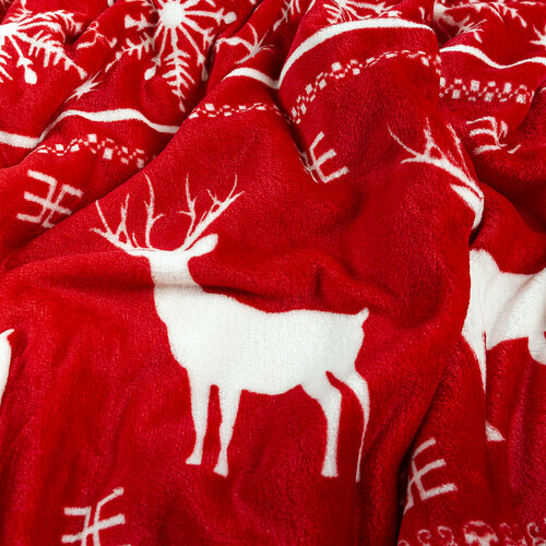 Light Sleep New Szarvas takaró, piros, 150 x 200 cm