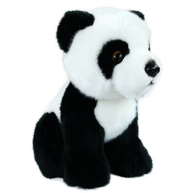 Panda din pluș Rappa, 18 cm