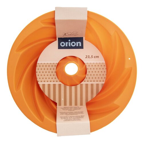 Orion Forma silikonska BÁBOVKA FLOWER, oranžna