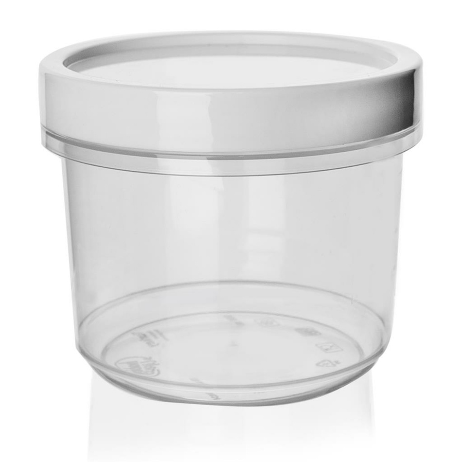 Orion Plastová dóza WHITE, 0,94 l