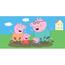 Ręcznik kąpielowy Świnka Peppa Rodzina w kałuży, 70 x 140 cm