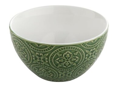 Florina Salaterka ceramiczna Nadine 14 cm, zielona