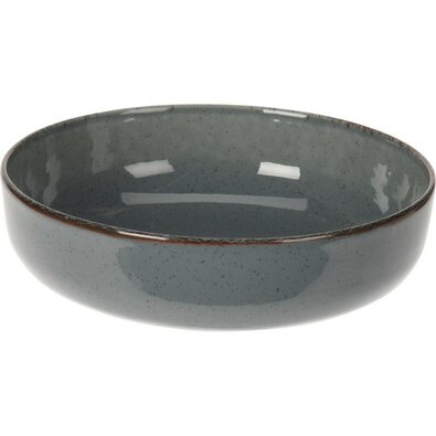 EH Porcelánový hlboký tanier Dark Grey, 15 cm