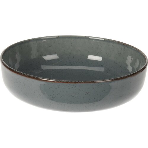 EH tiefer Teller aus Porzellan Dark Grey, 15 cm