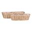 Set mit 2 Weidenkörben für Blumenkästen Chevigny, braun