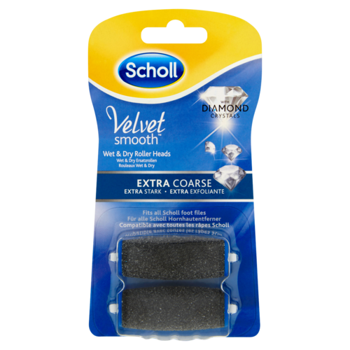 Scholl Náhradné rotačné hlavice - extra drsné