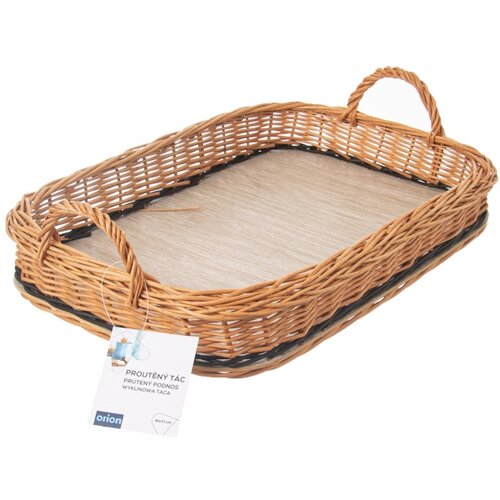 Orion pletena pladenj z ročaji 46 x 31 cm