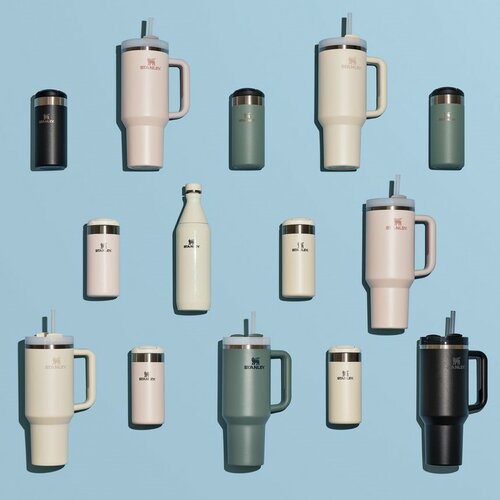 STANLEY All Day Slim Bottle láhev 600 ml Rose Quartz Gloss