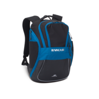 Riva Case 5225 Sportrucksack für Laptop 15,6", blau-schwarz, 20 l