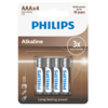 Philips Batéria AAA Entry Alkaline, 4 ks