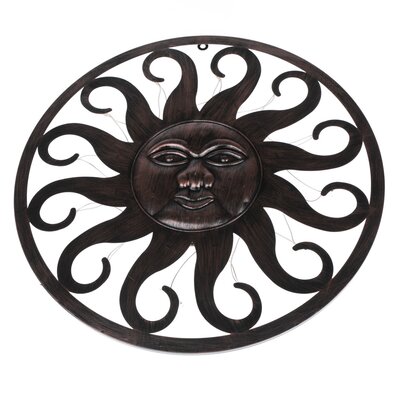 Kovinska stenska dekoracija z LED lučko, 50 x 2,5 cm