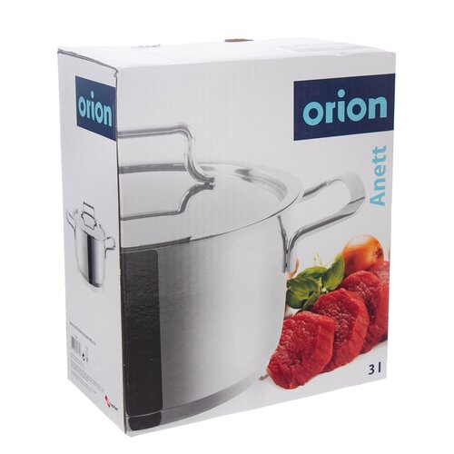 Oală cu capac Orion Anett, cu capac 3 l