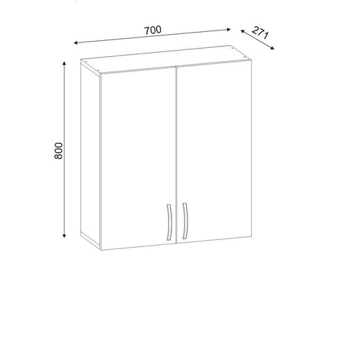 Schrank Benito Ust White
