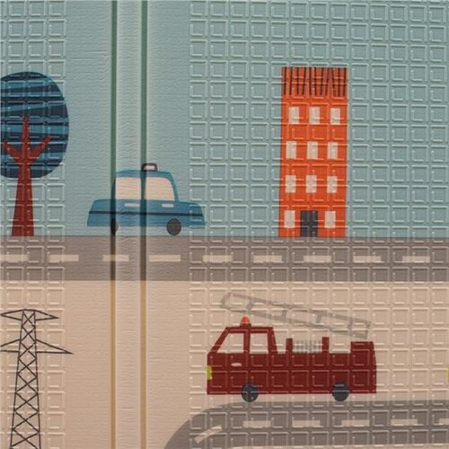 PlayTo Covor de joacă multifuncțional City , 200 x150 cm