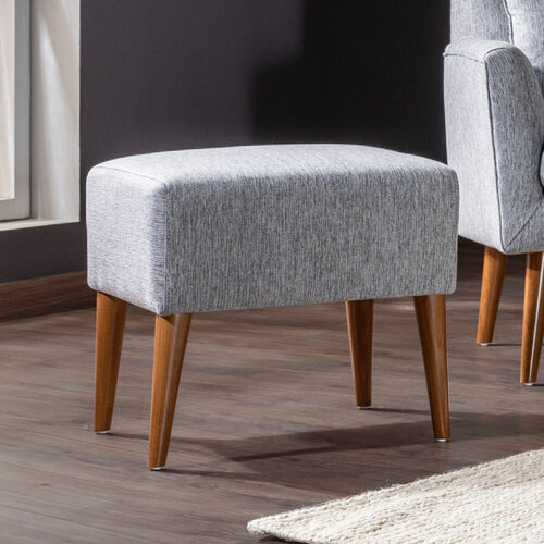 Taburet Zeni Puf Grey