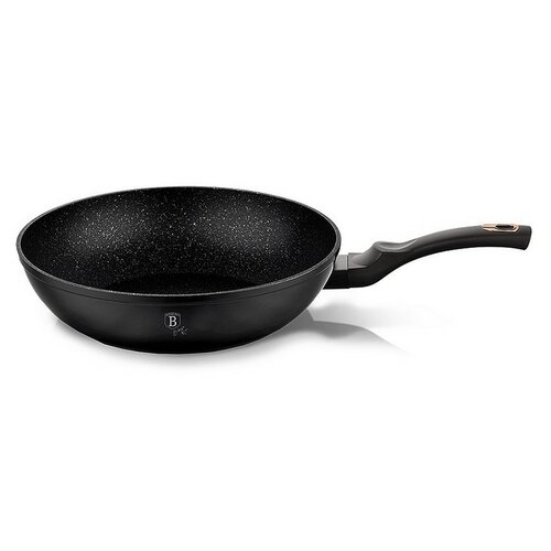 Berlinger Haus Wok ponev z marmorno površino BlackRose Collection, 30 cm