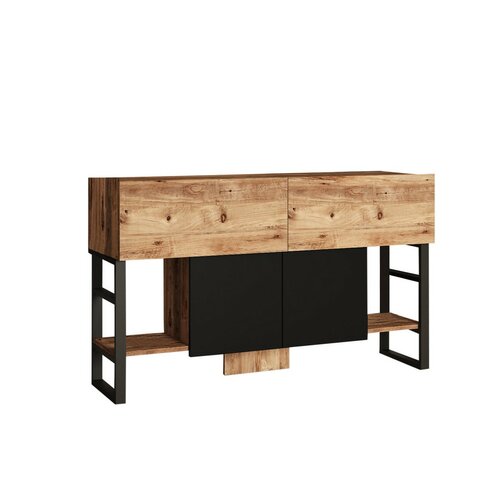 Odkládací stolek se skříňkou Miam Atlantic Pine