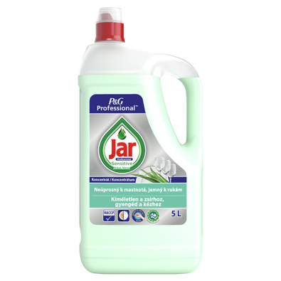 Jar Prostriedok na riad Sensitive Aloe Vera, 5 l