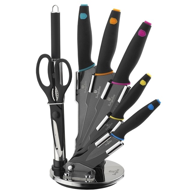 Berlinger Haus 8-dielna sada nožov v stojane Diamond Collection