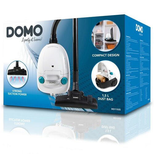 DOMO DO1152S sáčkový vysavač Compact
