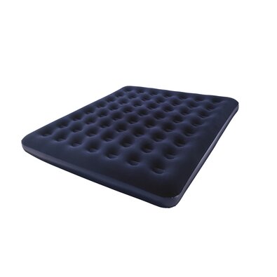 Bestway Semišová napihljiva blazina kingsize, 203x 183 x 22 cm
