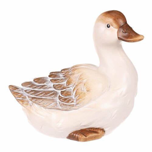 Decorațiune de grădină Rață, 17 x 10 x 17 cm,ceramică