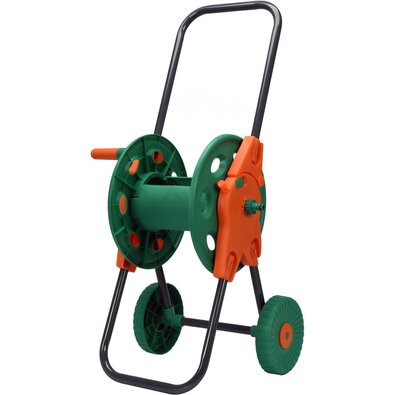 FLO TO-89335 navijalnik za vrtno cev z kolesi, 45m