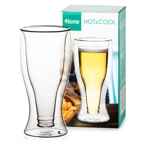 4Home Thermo-Bierglas Hot&Cool 500 ml, 1 Stück