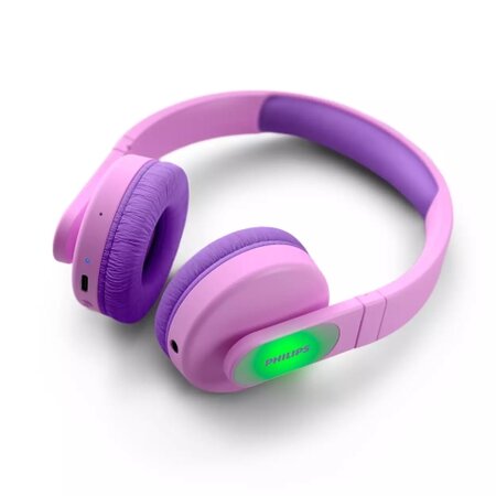 Philips TAK4206PK/00 sluchátka pro děti, fialová