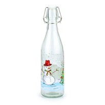 Toro Flasche mit Clipverschluss Schneemann, 260 ml