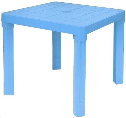 Plastový detský stôl, modrá