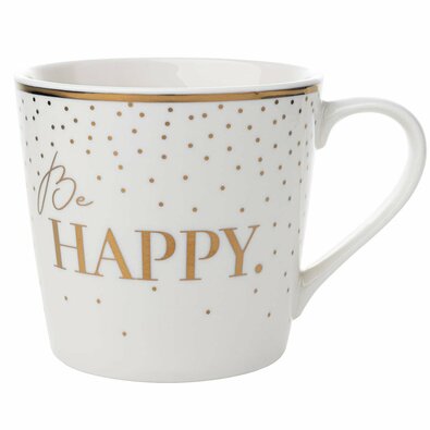 Florina Porcelanski vrč Zlati, 400 ml