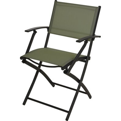 Scaun pliabil Riga verde, 46 x 52 x în.85 cm
