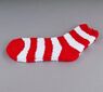 Sada 2 párů ponožek na spaní Batepo, červené, bílá + červená