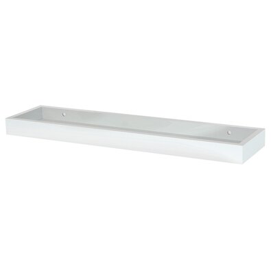 Stenska polica P-011 WT bela mat, 60 cm