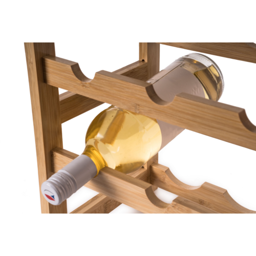 G21 Bambus-Weinregal, 8 Flaschen
